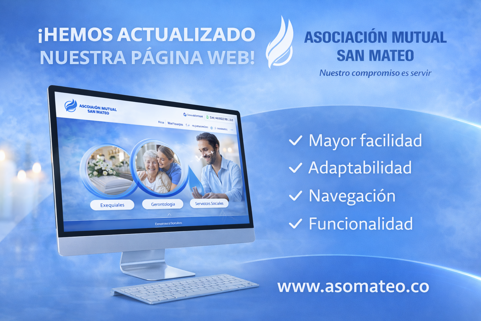 Nueva Página Web Institucional: Más Ágil, Moderna y Fácil de Usar